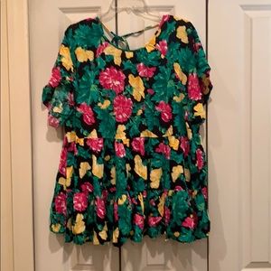 Smock babydoll too with back tie